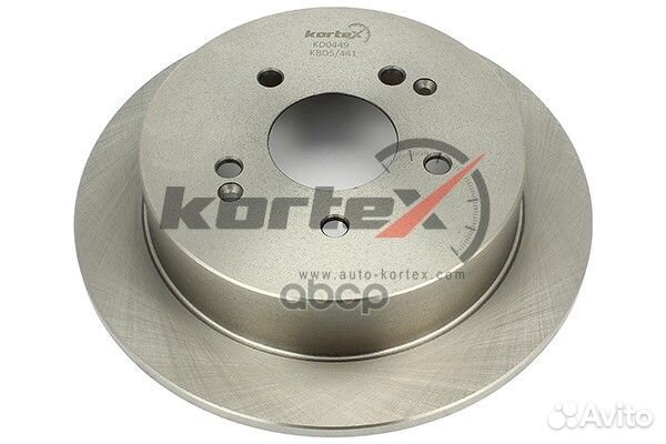 Диск торм. ssangyong actyon 12- зад.(d284mm)(4WD)