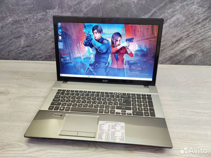 Игровой ноутбук Acer / видеокарта 4 гб / Core i7