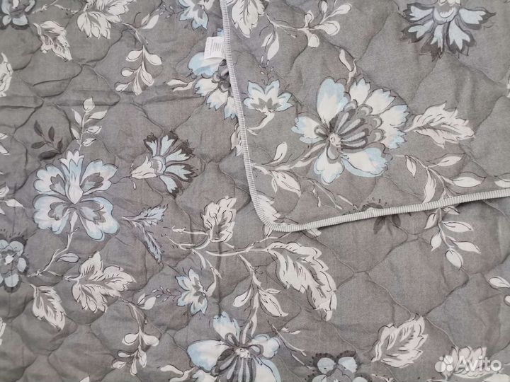 Одеяло демисезонное полуторное х/б новое стеганое