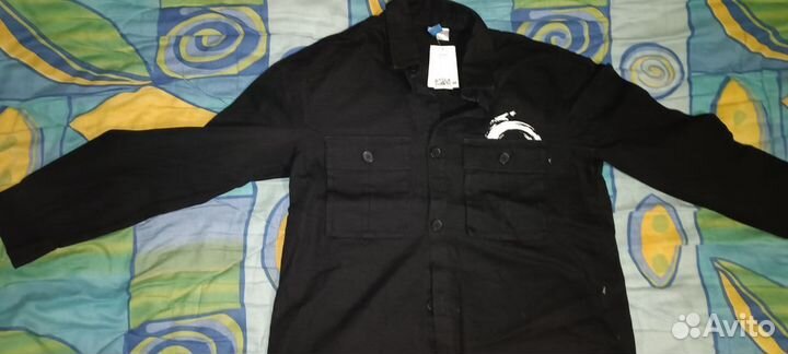 Новая рубашка H&M из плотной ткани s-m размер