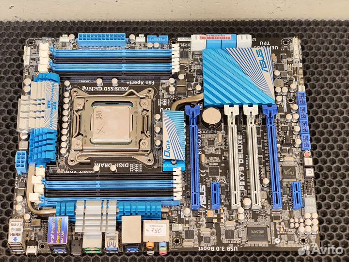 Материнская плата Asus X79 delux LGA 2011
