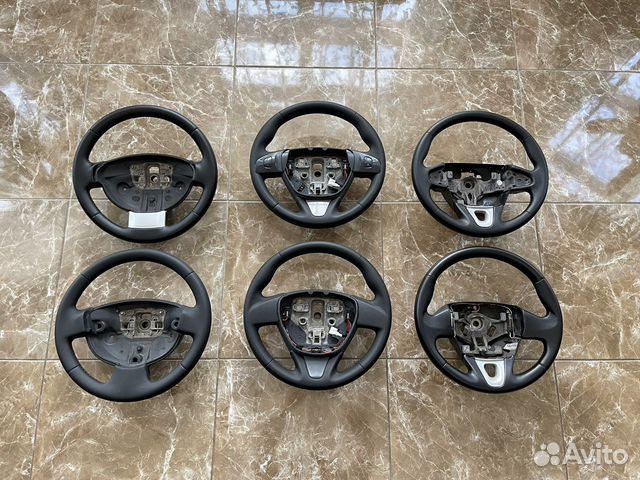 Новые кожанные рули Renault
