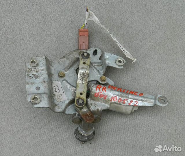 Моторчик дворника задний правый Berlingo