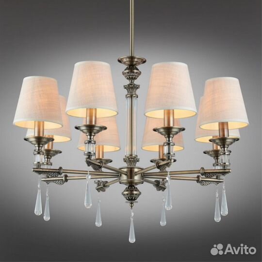 Люстра подвесная Omnilux OML-64213-08 Rivoli