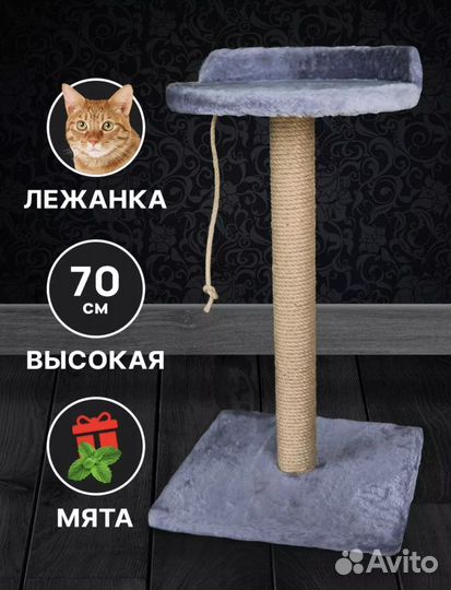 Когтеточка домик для кошки Новая