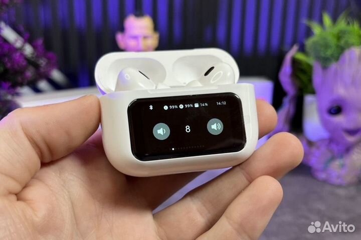 Наушники Airpods Pro 2 с сенсорным экраном новинка