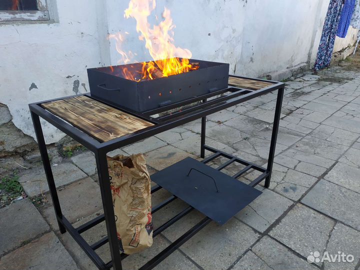 Мангалы в стиле лофт