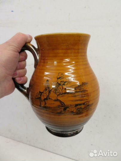 Старинный пивной кувшин Arthur wood из серии Охота