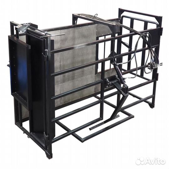 Станок для фиксации крс с гидравлической станцией