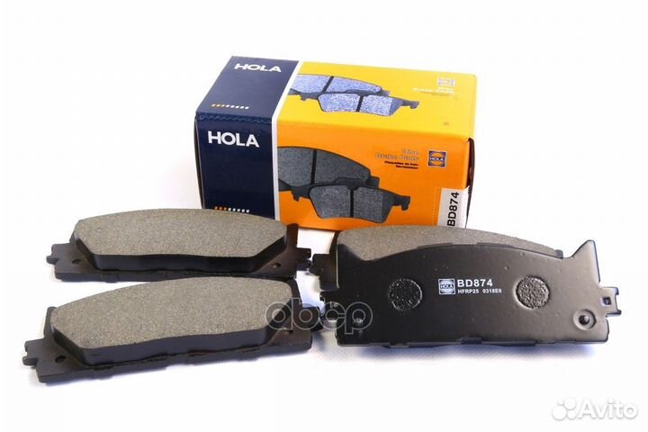 Колодки тормозные toyota camry 06- перед. BD874