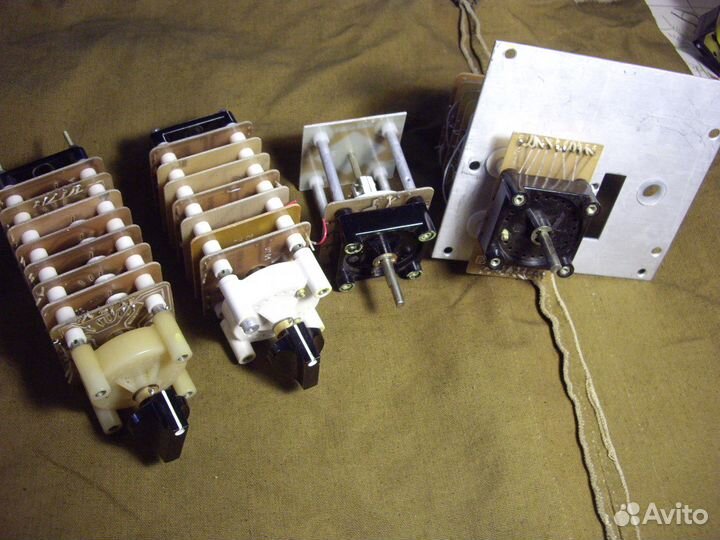 Переключатели 4 штуки для радиолюбителя