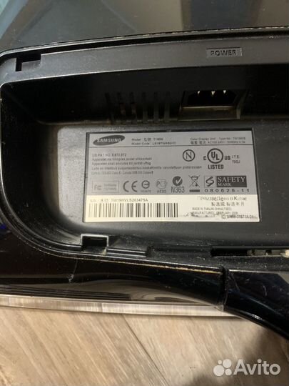 Монитор samsung syncmaster T190N