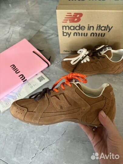 Кроссовки new balance miu miu