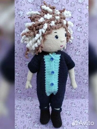 Кукла вязаная игрушка ручная работа новая барби