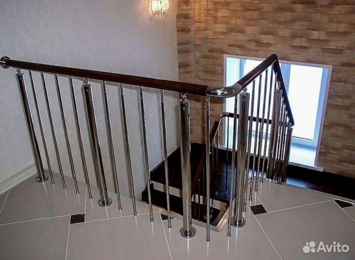 Перила из нержавеющей стали