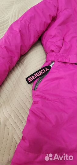 Зимний комбинезон для девочки рост 140