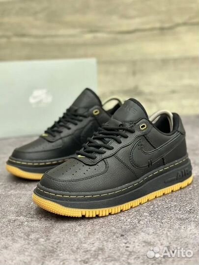 Nike Air Force 1 Luxe Black Gum