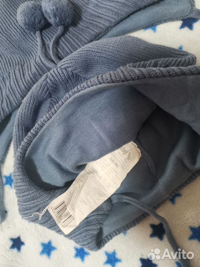 Шапки детские для двойни близнецов