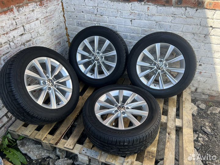 Оригинальные Диски на tiguan r17 без пробега по РФ