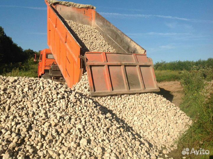 Строймусор бой кирпича дробленый бетон грунт земля