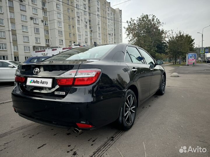 Toyota Camry 2.5 AT, 2017, 156 000 км