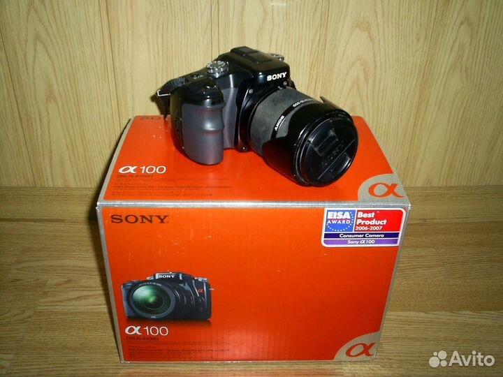 Фотоаппарат Sonу alpha 100 dslr-A100H