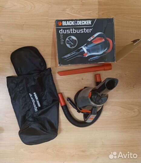 Автомобильный пылесос black & decker dustbuster