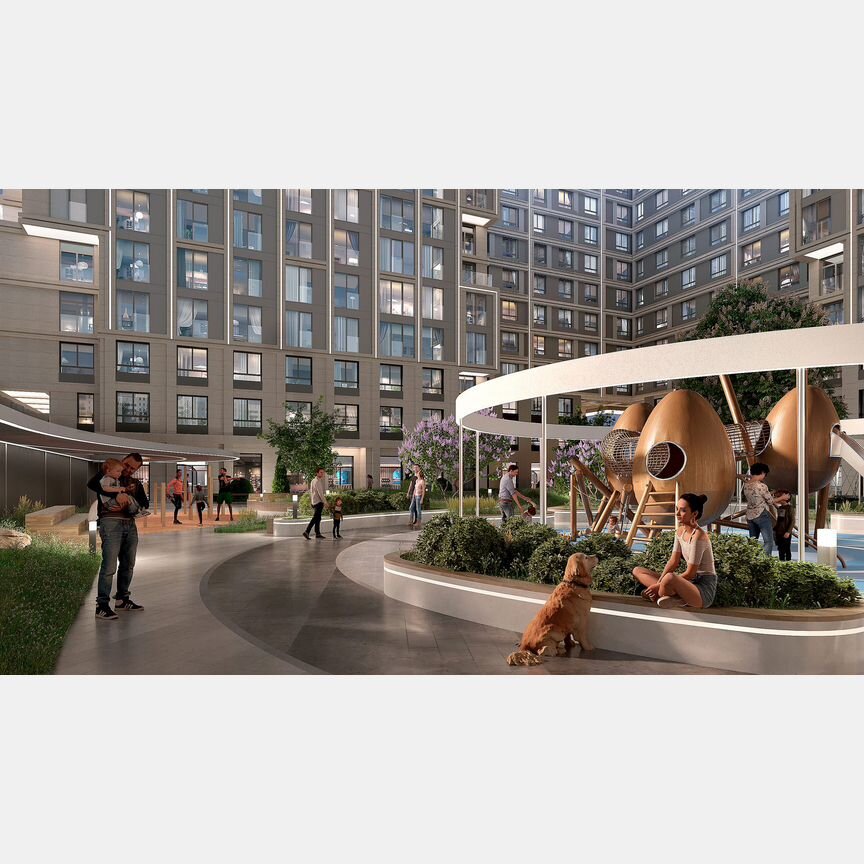 2-к. апартаменты, 48,1 м², 2/20 эт.