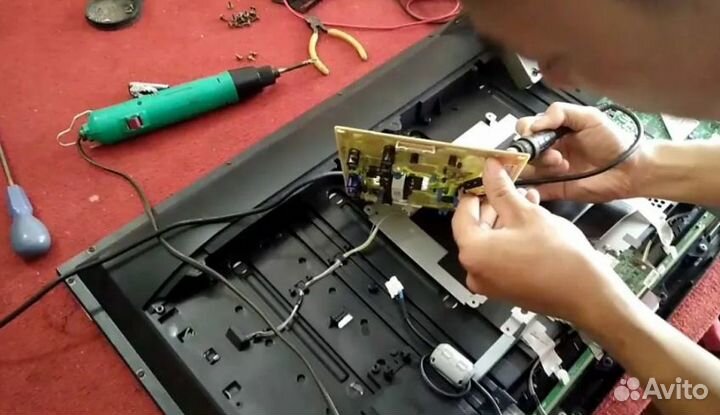 Ремонт телевизоров кофемашин пылесосов