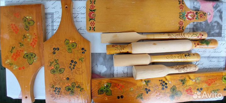 Деревянный кухонный набор