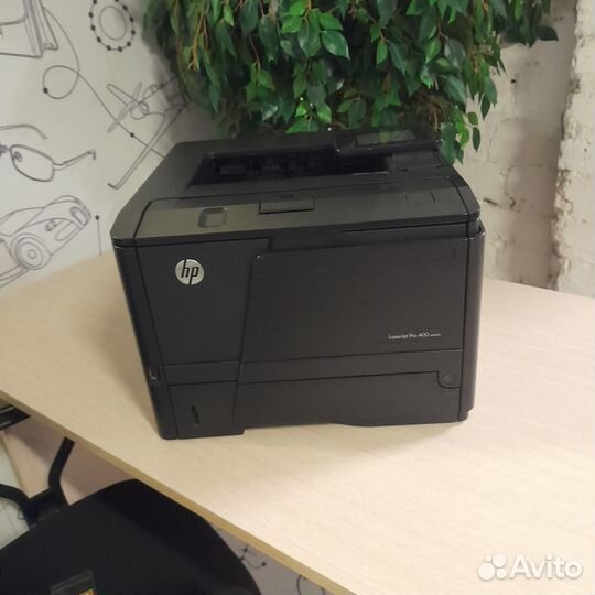 Лазерный принтер HP LaserJet pro 400 M401dn Б/У