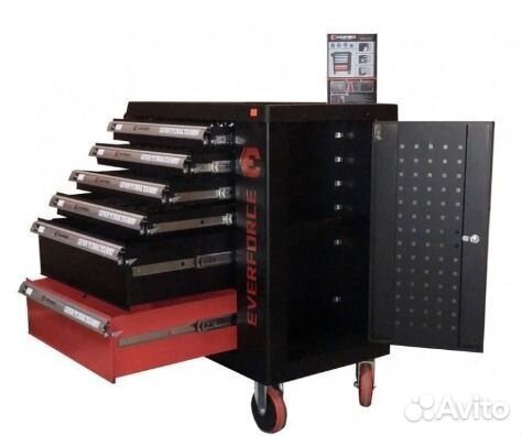 Тележка инструментальная 6 ящиков + инструмент