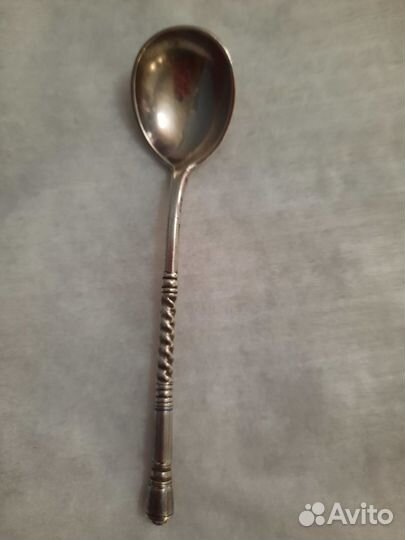 Ложка в эмалях 84 серебро