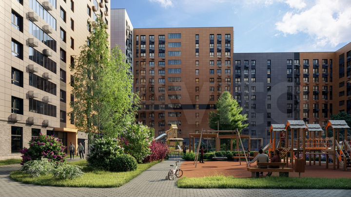 2-к. квартира, 55,7 м², 6/15 эт.