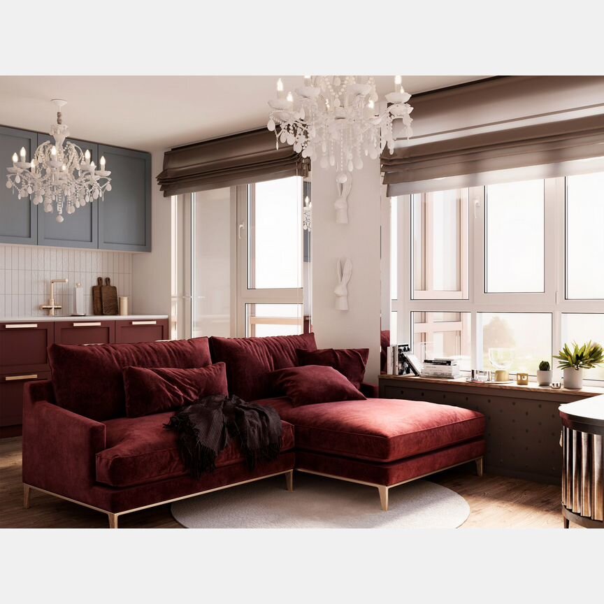 1-к. квартира, 39,3 м², 2/12 эт.