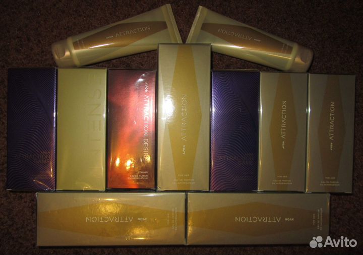 Avon Attraction, 50 мл. и 100 мл. и набор