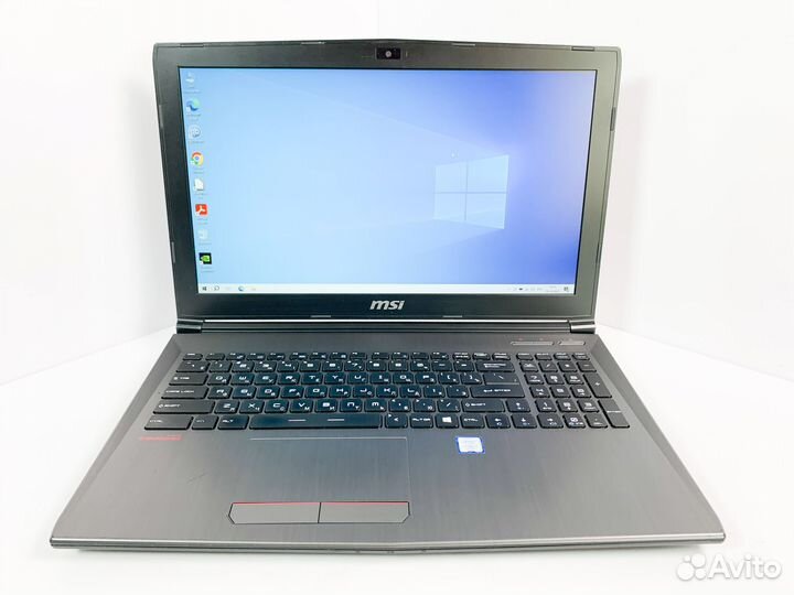 Игровой ноутбук MSI i7/24Gb/GTX1050