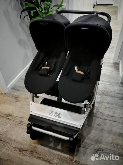 Коляска для двойни/погодок Mountain buggy Duet 3в1