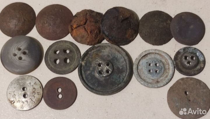 Пуговицы СССР и ри