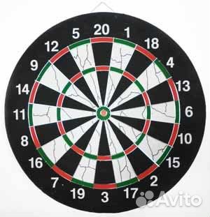 Дартс профессиональный диаметр 45 см, толщина 4 см