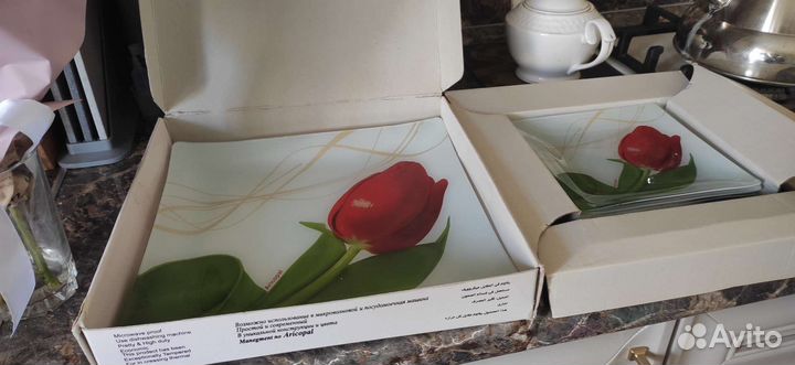 Набор тарелок новый