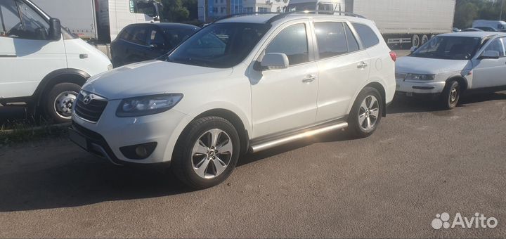 Hyundai Santa Fe 2.2 AT, 2011, 180 000 км