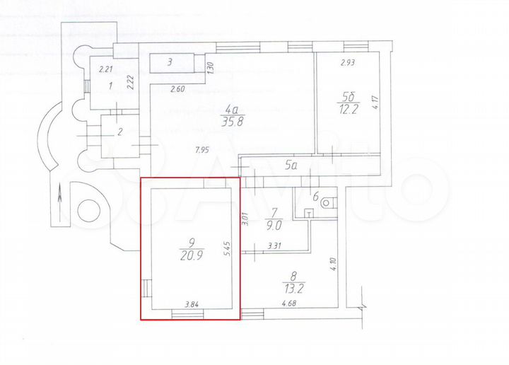 Торговая площадь, 21 м²