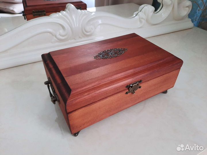 Шкатулка для украшений, коробка, упаковка, дерево