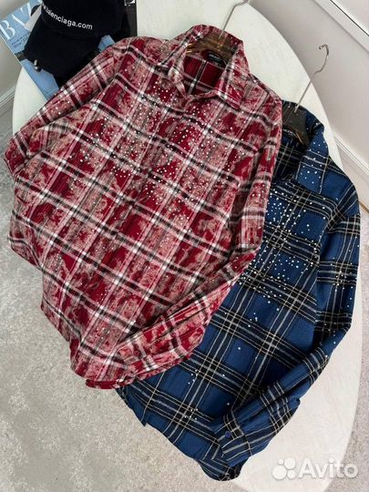 Рубашка женская Balenciaga оверсайз (NEW 2025 )