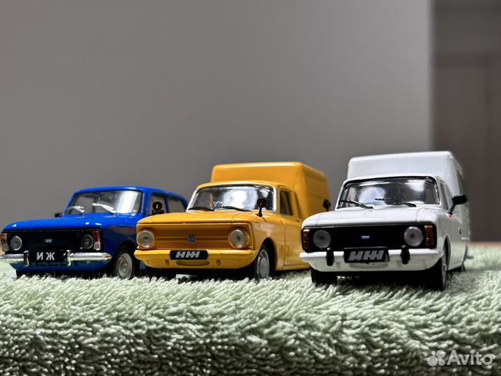 Модели автомобилей 1 43 СССР Москвич