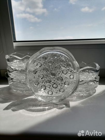 Розетки (пиала) Богемский хрусталь