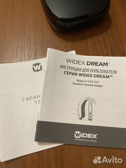 Слуховой аппарат widex dream