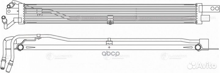 Радиатор масляный UAZ 3163 patriot 19- LOC0363