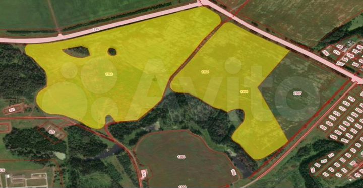 Участок 46,4 га (СНТ, ДНП)